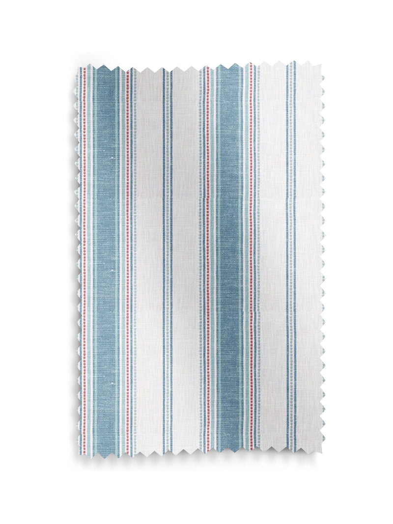 Balthica blue striped roman blind, UK version