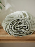 Martex Pistachio Green fitted sheet, imported from the UK