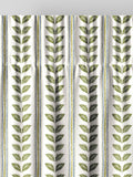 Green Liber green made to measure cotton curtains (British brand)