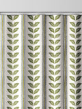 Green Liber green made to measure cotton curtains (British brand)