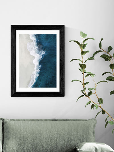 Prochaine impression murale Black Ocean Aerial d'East End Prints par Oh Fine – Acheter en ligne sur McGrocer