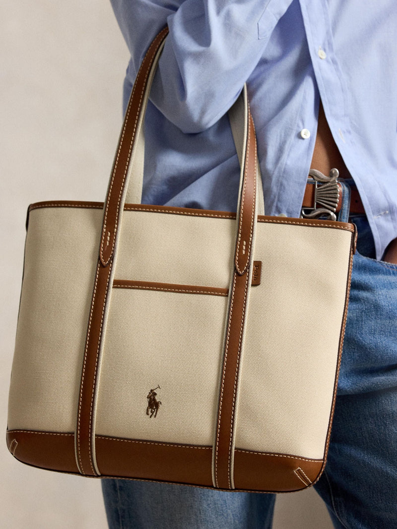 Polo Ralph Lauren Blue Small Shopper Tote Bag