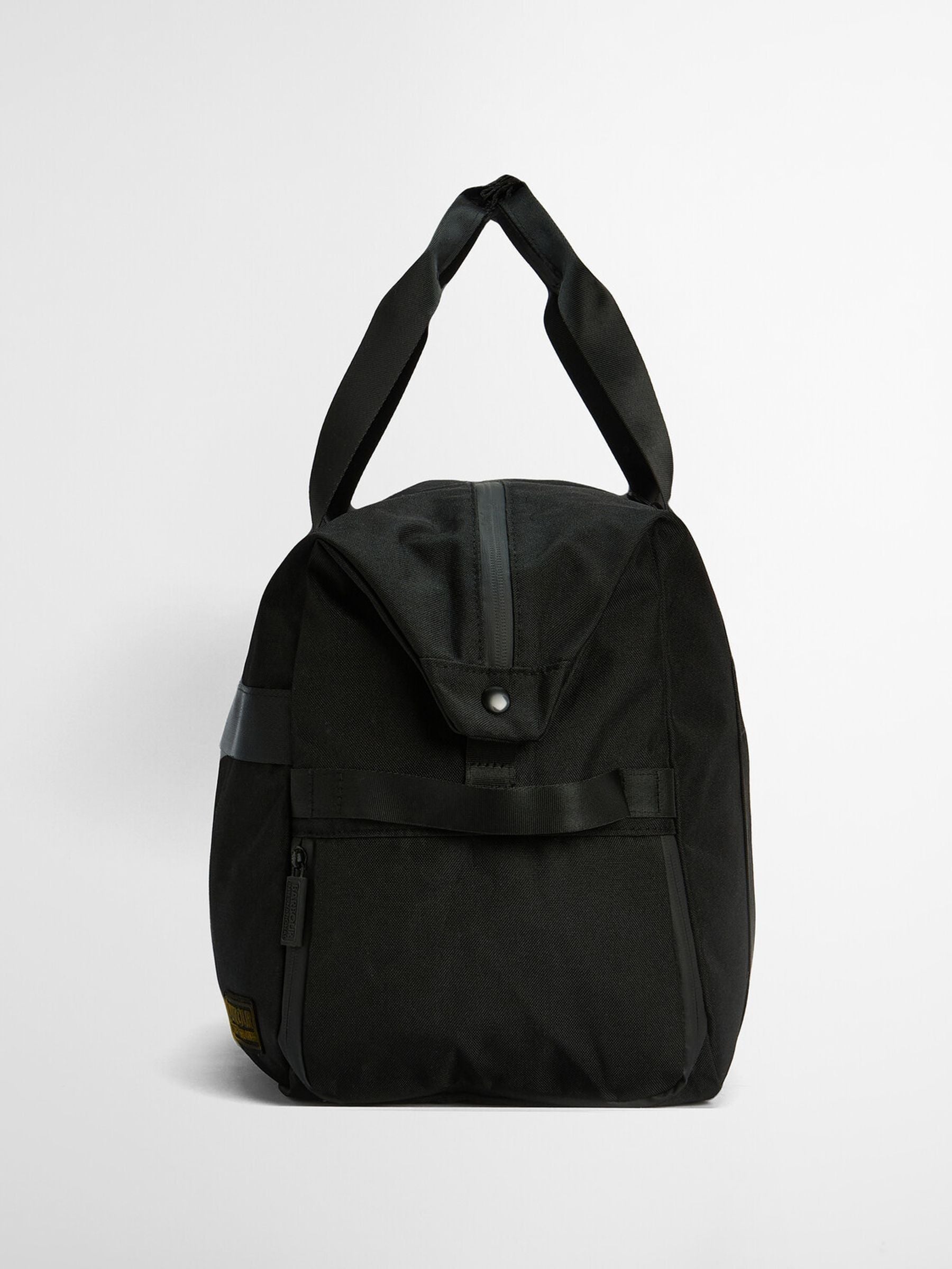 Barbour International black Knockhill gym bag (British brand)