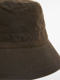 Barbour green wax bucket hat - British product