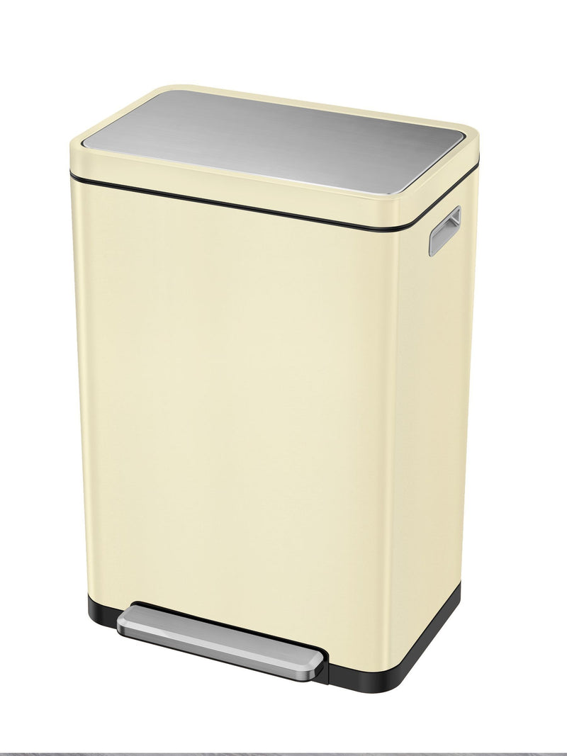 Eko Cube Bin Cream 40L, UK version
