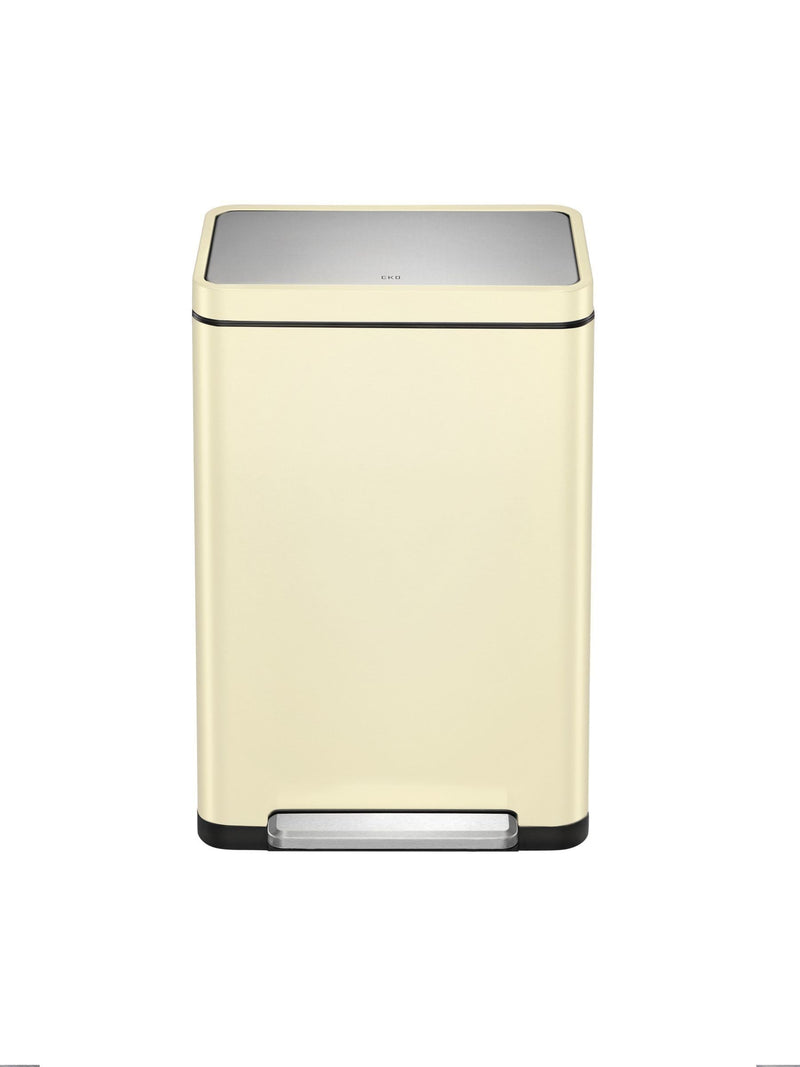 Eko Cube Bin Cream 40L, UK version