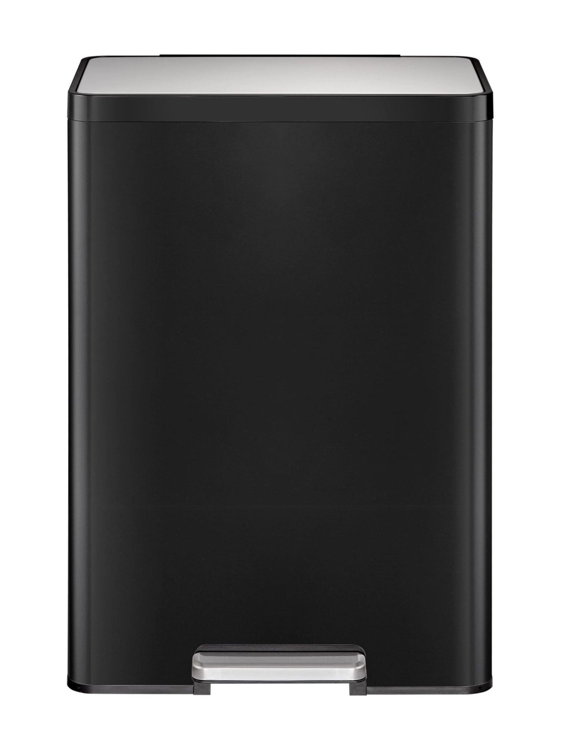 Eko Ecocasa II black 40L bin with two removable buckets (British brand)
