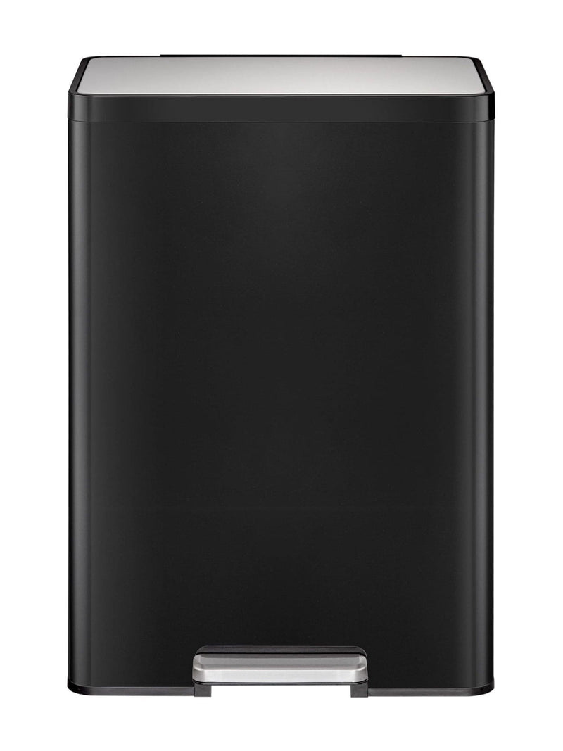Eko Ecocasa II black 40L bin with two removable buckets (British brand)