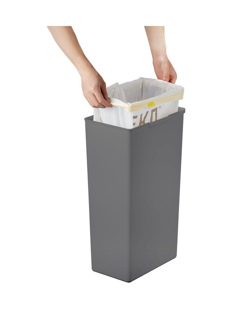 Eko Titanium Blue Morandi Touch Bin 40L - British product