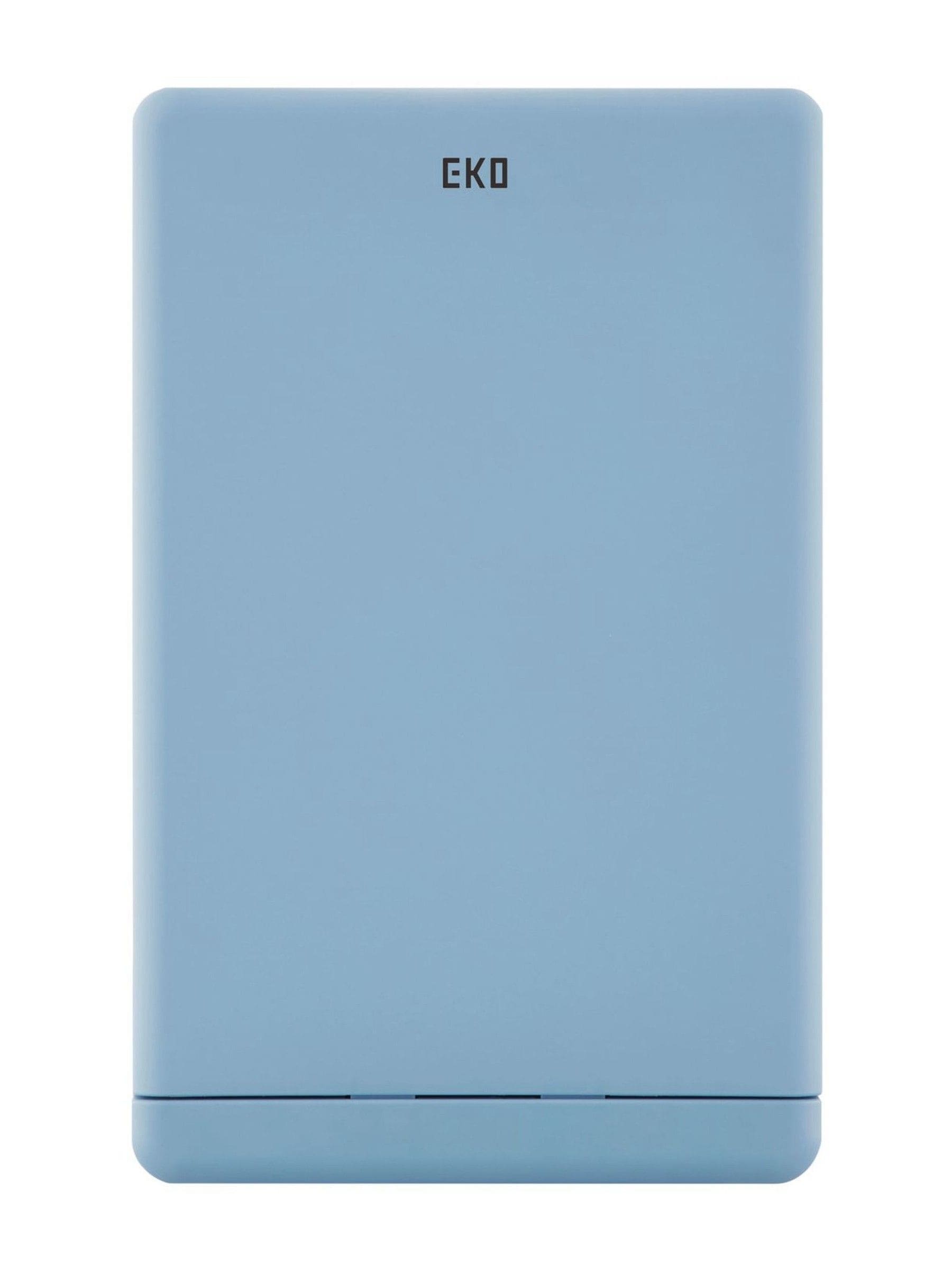 Eko Titanium Blue Morandi Touch Bin 40L - British product