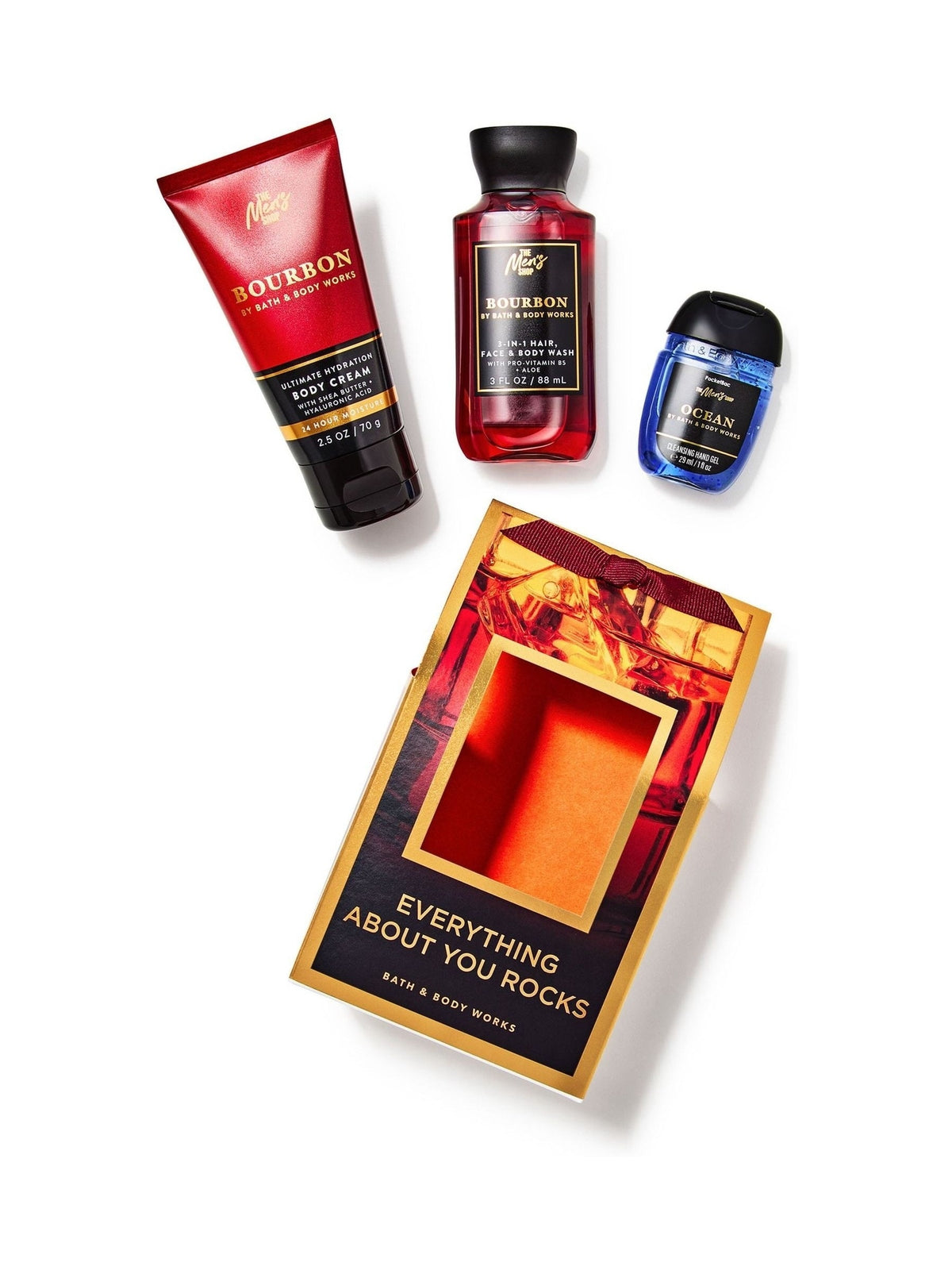 Bath & Body Works Mens Mini Gift Set (Worth £24)