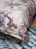 Timorous Beasties Opal Natural Opera Botanica duvet cover and pillowcase set (British brand)