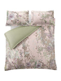 Timorous Beasties Opal Natural Opera Botanica duvet cover and pillowcase set (British brand)