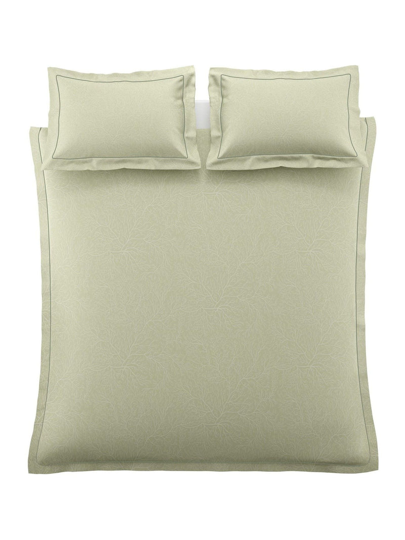 Timorous Beasties Opal Natural Opera Botanica duvet cover and pillowcase set (British brand)