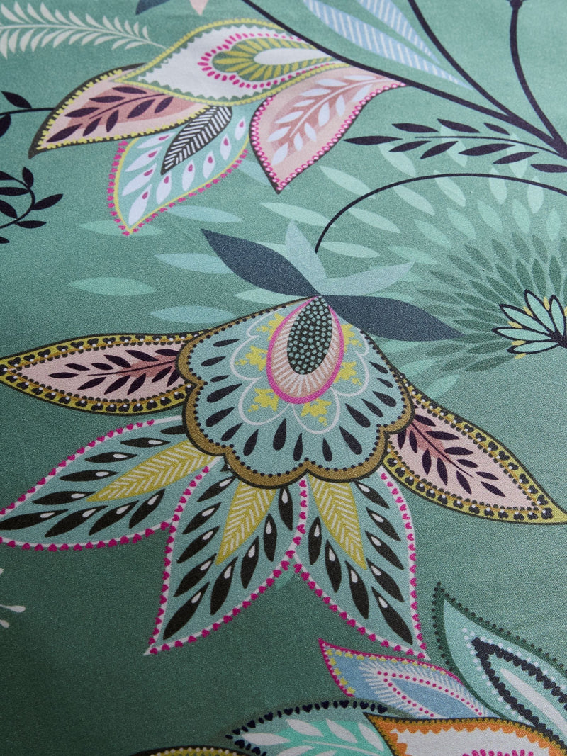 Sara Miller Green Passiflora duvet cover set (British brand)