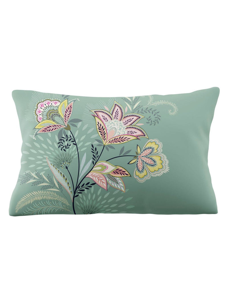 Sara Miller Green Passiflora duvet cover set (British brand)
