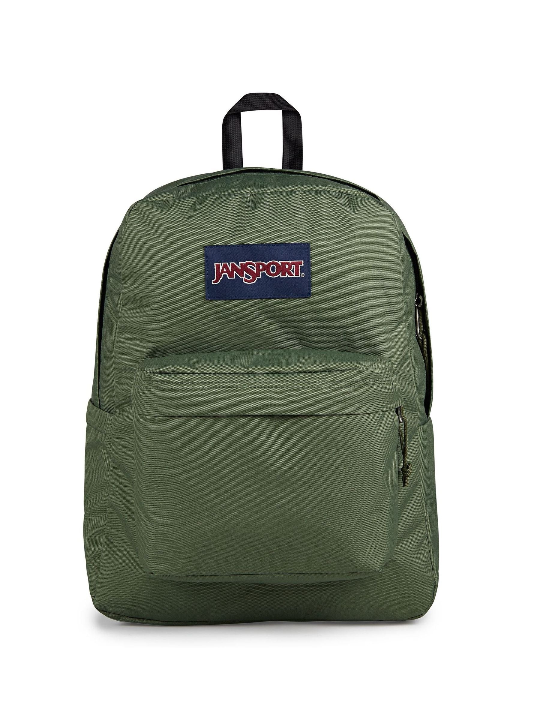 Jansport Superbreak Plus backpack in green, UK version