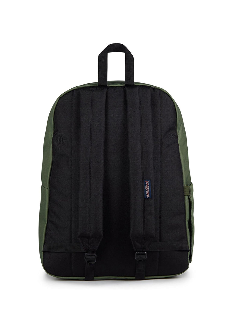 Jansport Superbreak Plus backpack in green, UK version