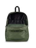 Jansport Superbreak Plus backpack in green, UK version