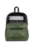 Jansport Superbreak Plus backpack in green, UK version