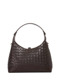 Dune London brown medium turnlock shoulder bag (British brand)