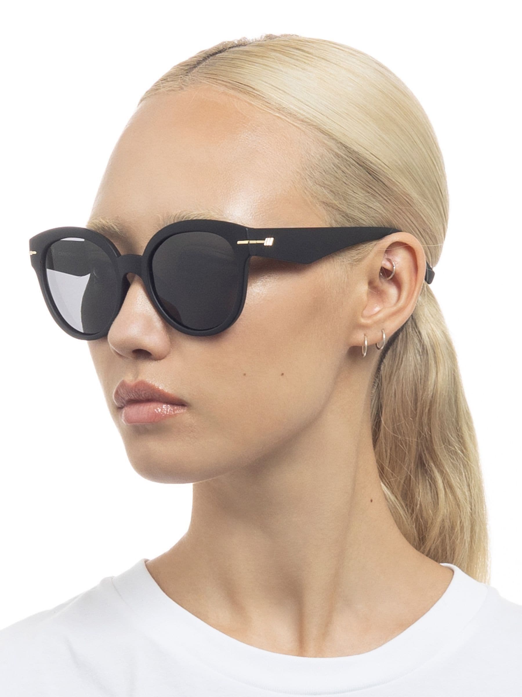 Le Specs Capacious sunglasses tort frame brown mono lenses - British product