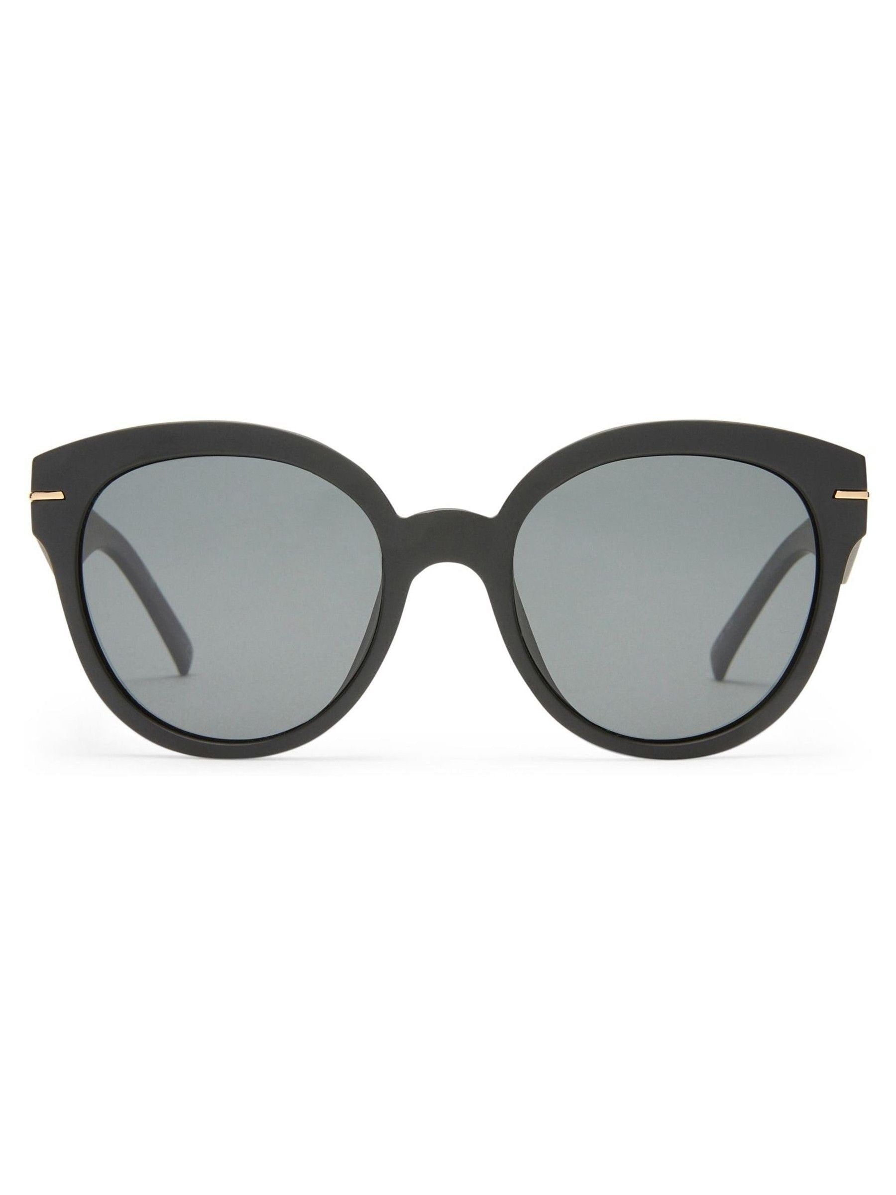 Le Specs Capacious sunglasses tort frame brown mono lenses - British product