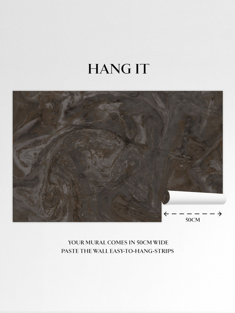 Abigail Ahern Onyx marble mural A4, UK version