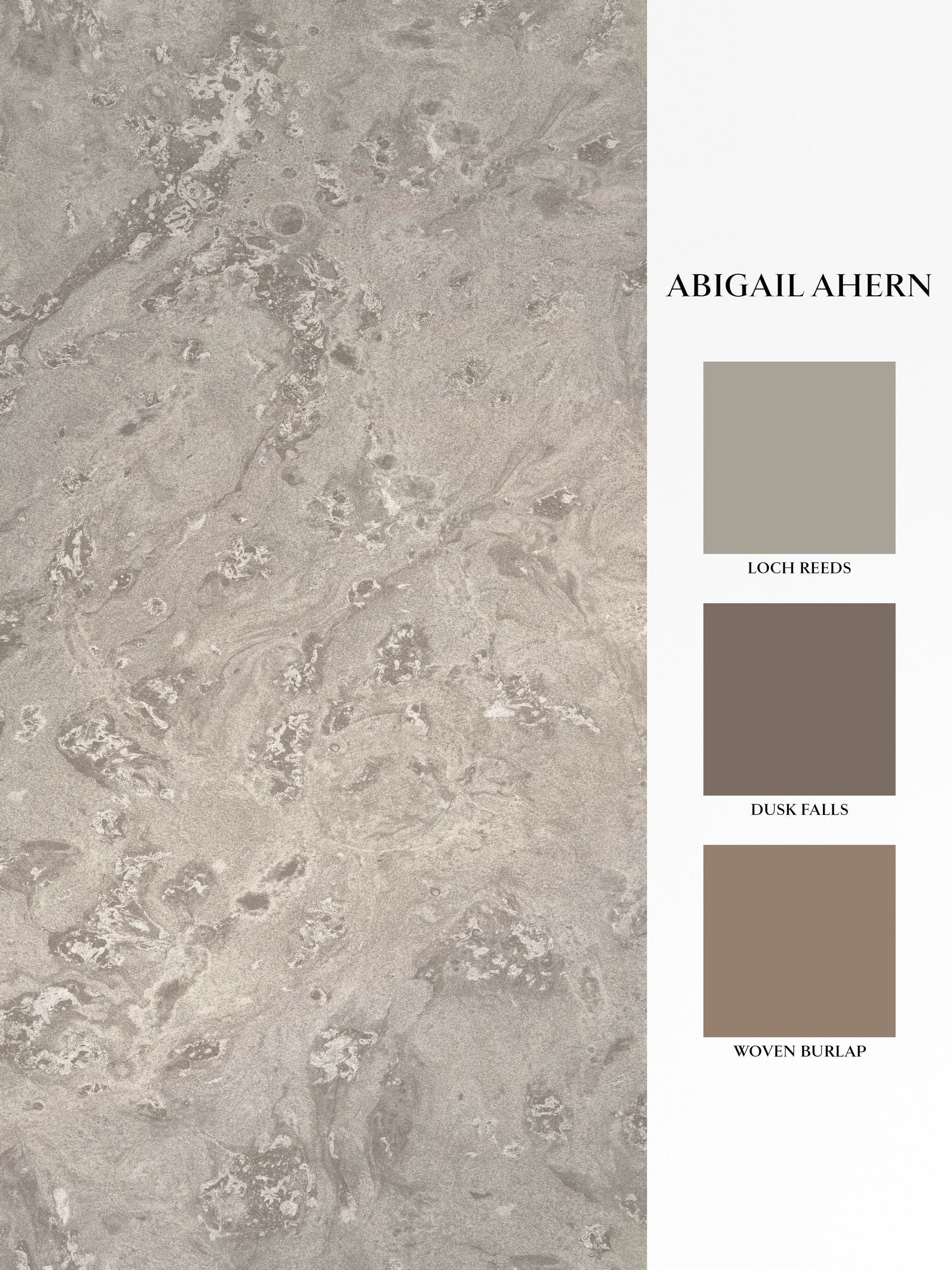 Abigail Ahern wallpaper sample Almond Boheme Marble A4 - British product