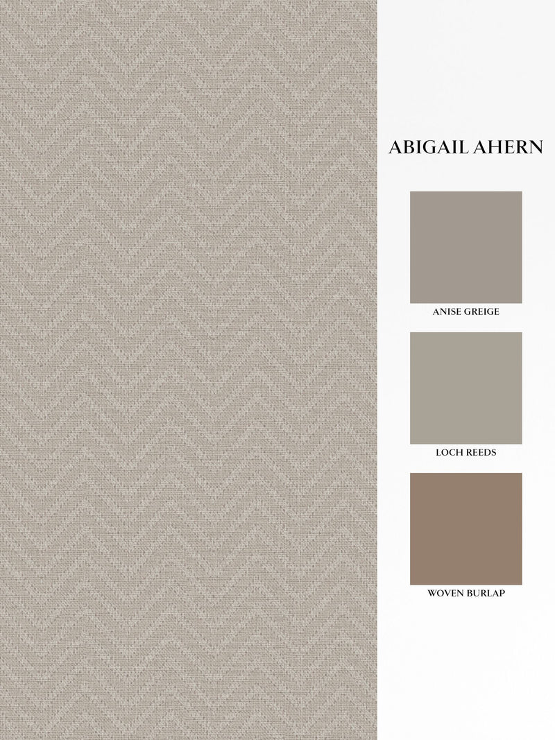 Abigail Ahern herringbone weave wallpaper sample A4 - British product