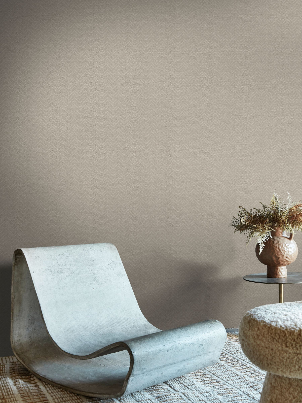 Abigail Ahern herringbone weave wallpaper sample A4 - British product