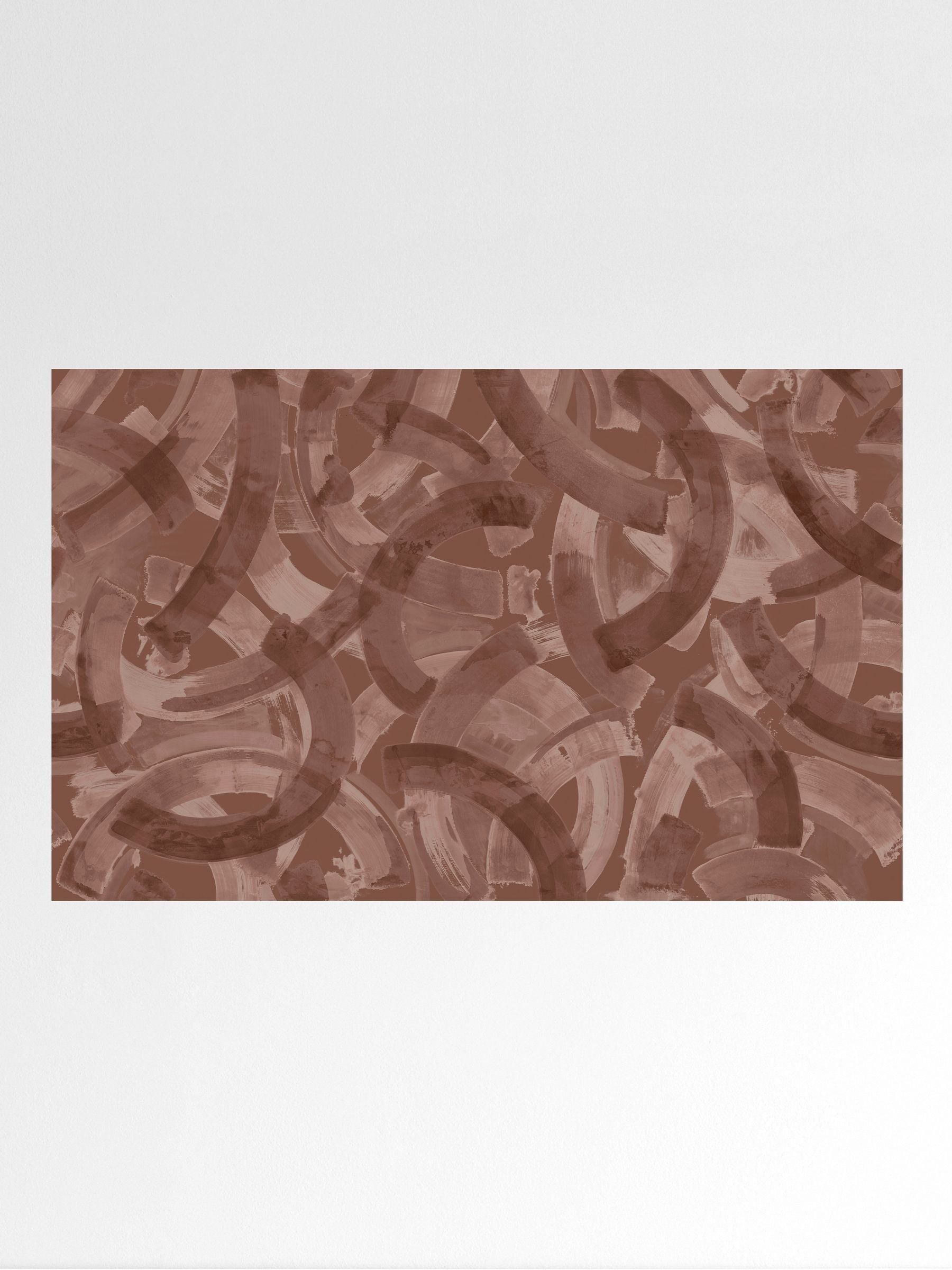 Abigail Ahern Terracotta Nomad wallpaper A4 size, UK version