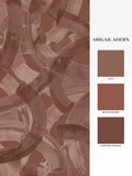 Abigail Ahern Terracotta Nomad wallpaper A4 size, UK version