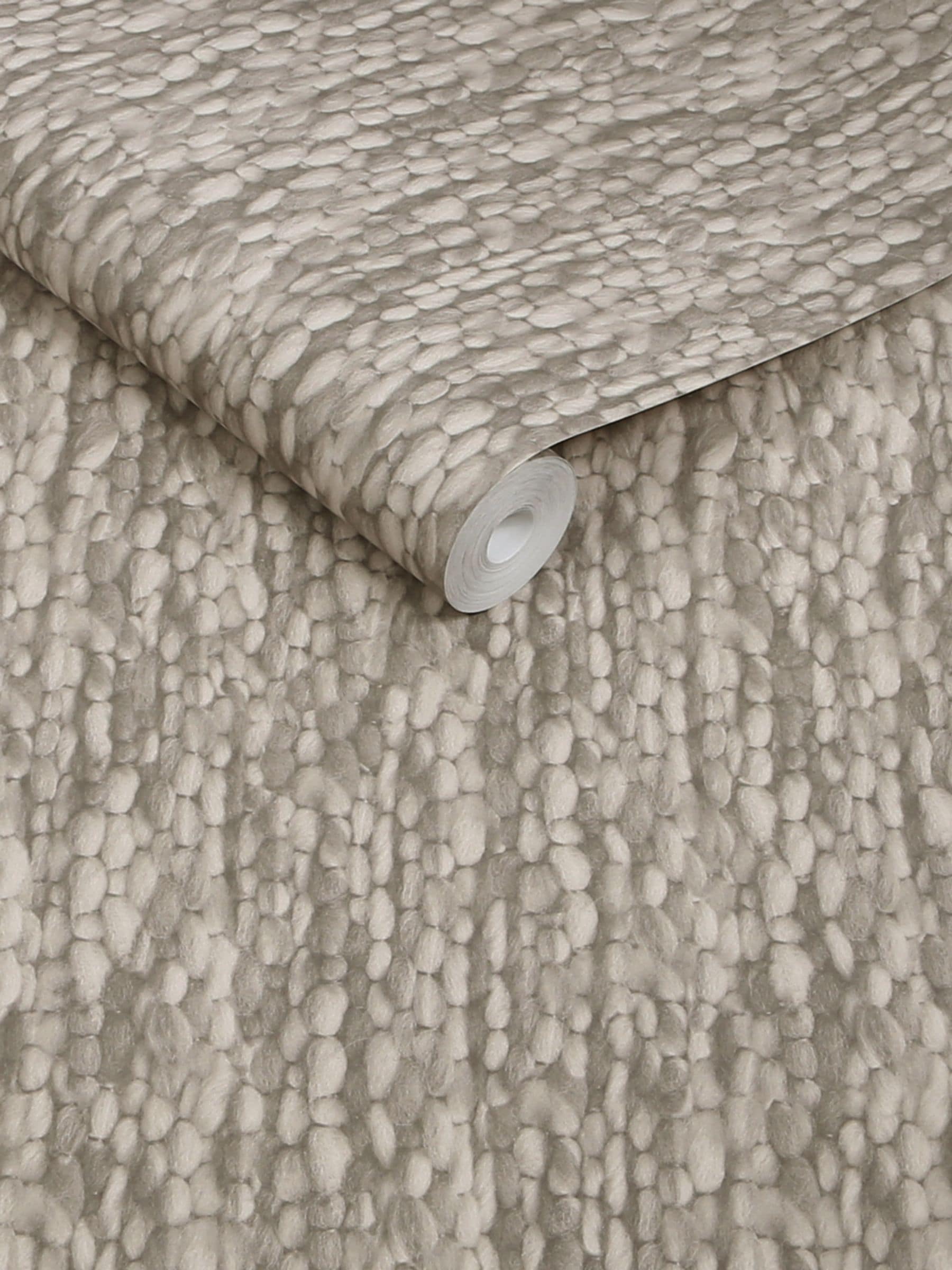 Abigail Ahern Heirloom Knit A4 wallpaper sample (British brand)
