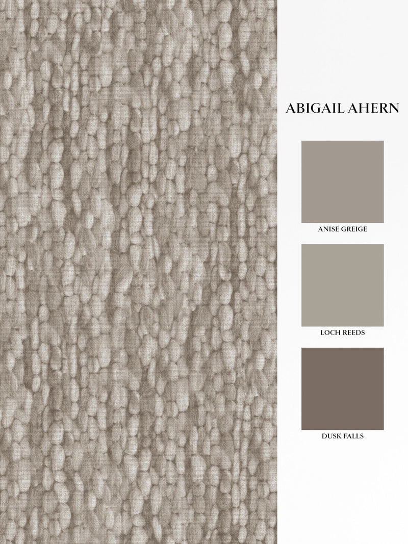 Abigail Ahern Heirloom Knit A4 wallpaper sample (British brand)