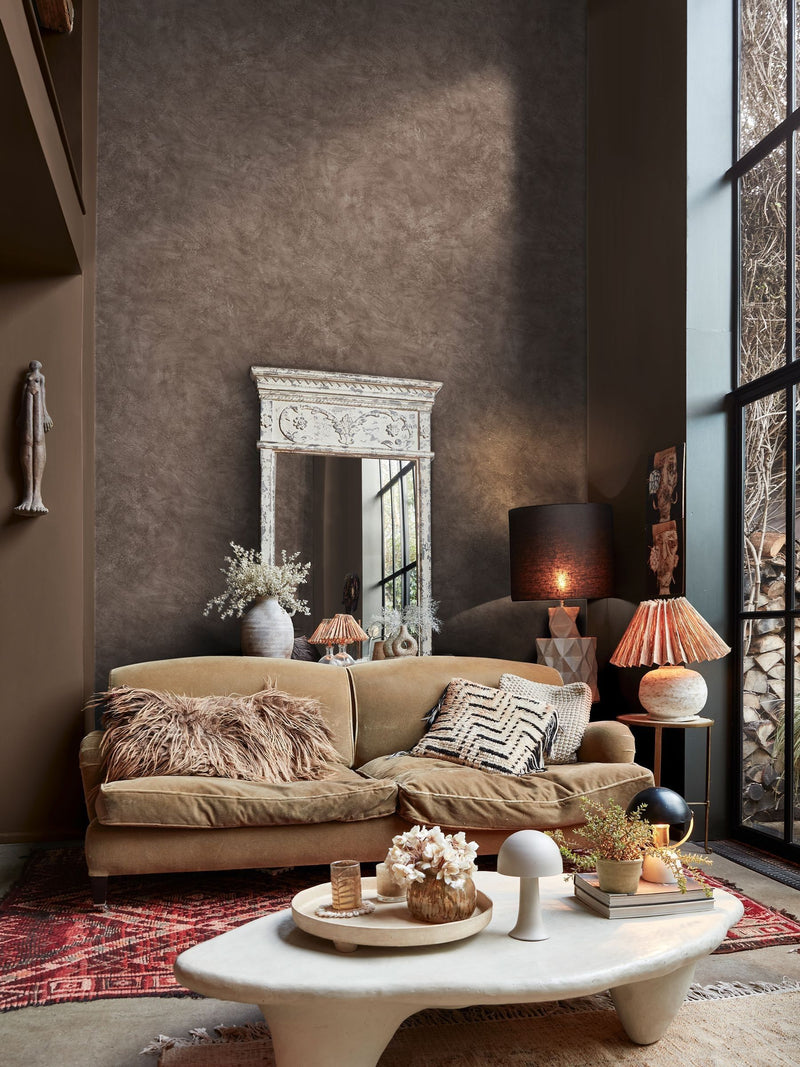 Abigail Ahern wallpaper sample Urbanite Tadelakt A4, imported from the UK