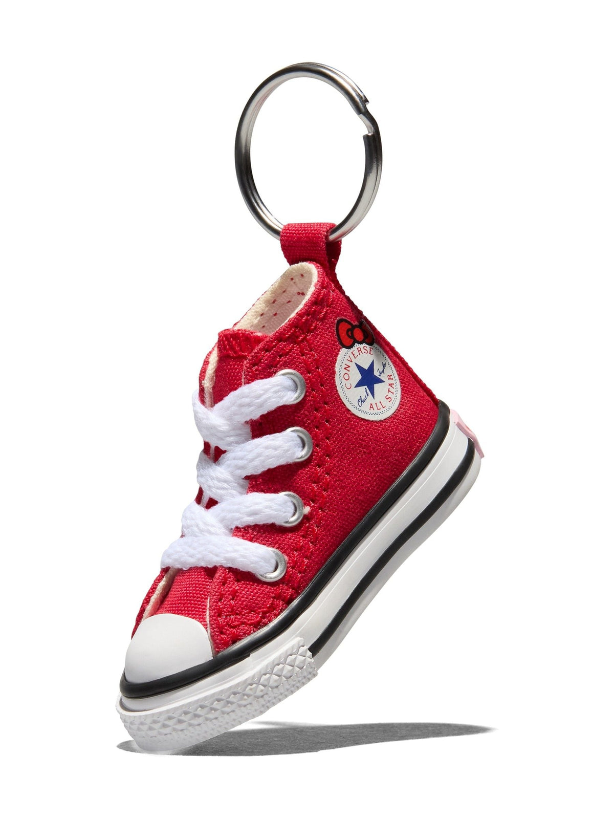 Converse Hello Kitty keyring red white (British brand)