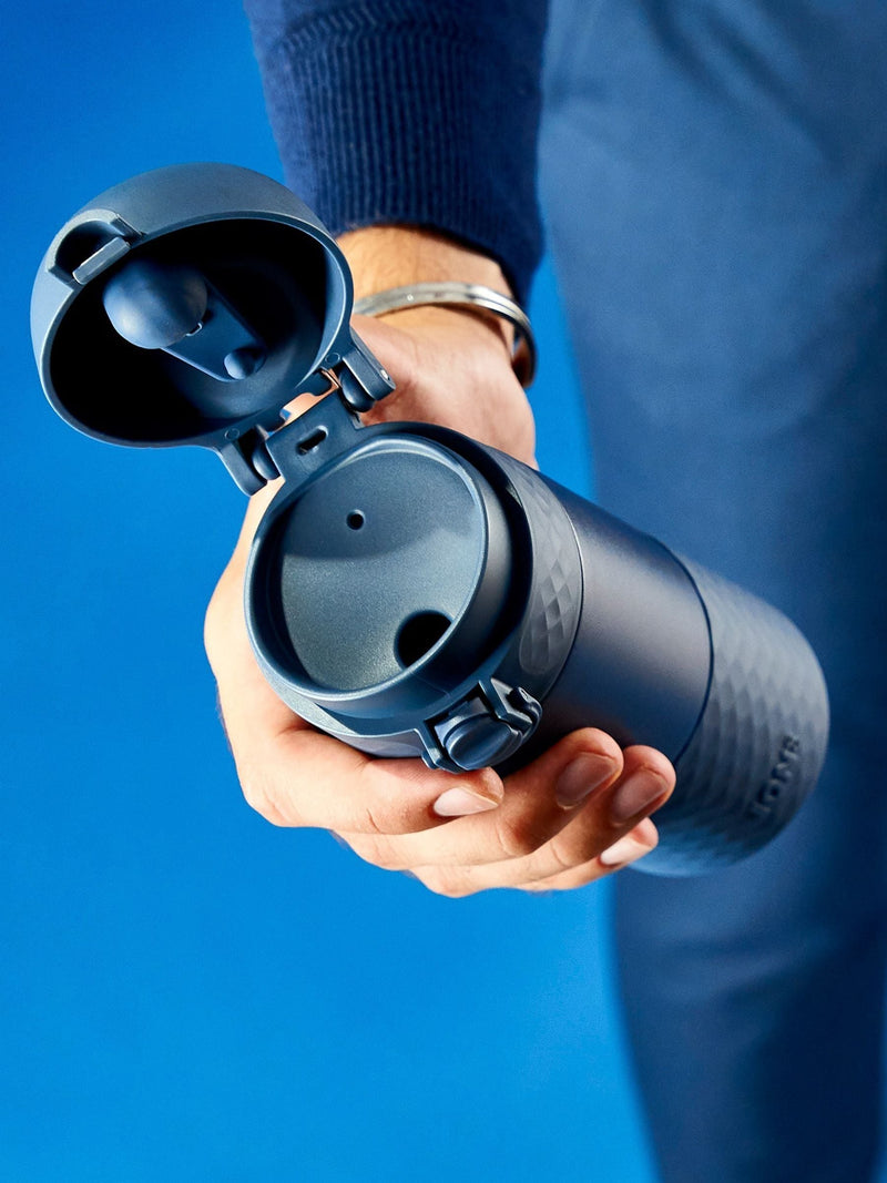 ION8 Ash Navy Travel Mug 360ml, UK version