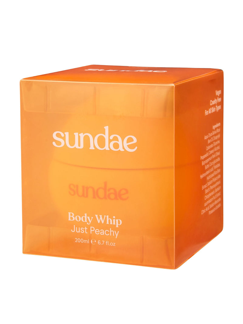 Sundae Whipped Moisturiser Perky Plum 220ml (British brand)