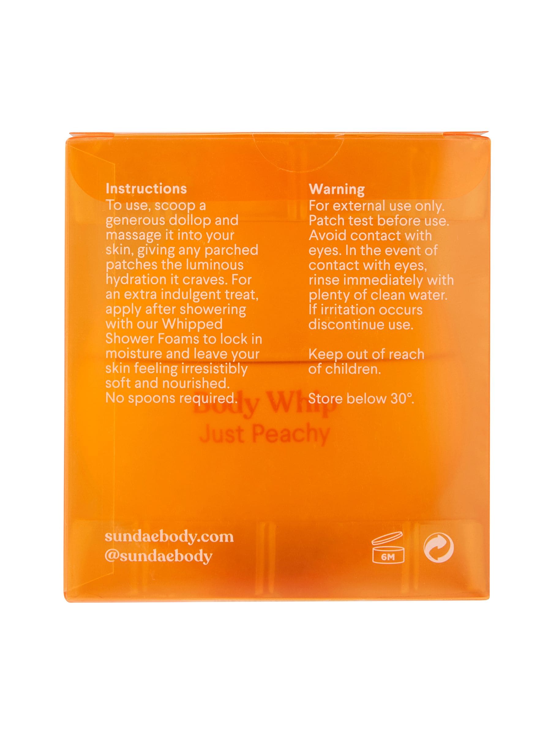Sundae Whipped Moisturiser Perky Plum 220ml (British brand)