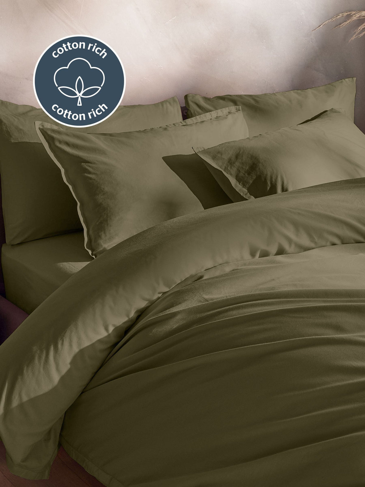 Silentnight Sage duvet set (British brand)