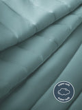 Silentnight blue quilted bedspread 150x200cm, imported from the UK