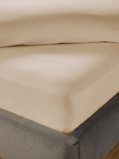 Next Silentnight Natural Pure Cotton Extra Deep Fitted Bed Sheet 40cm- Buy online at McGrocer