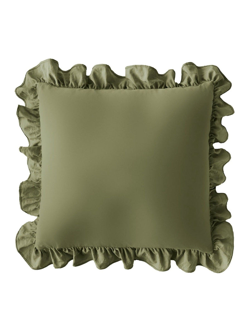 Silentnight ruffle edge cushion 45x45cm, imported from the UK