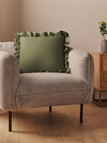 Silentnight ruffle edge cushion 45x45cm, imported from the UK
