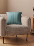 Silentnight blue quilted cushion 45x45cm (British brand)