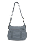Pavers light blue cross-body bag, imported from the UK