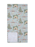 Sophie Allport Grey Blue Cosy Christmas Table Runner
