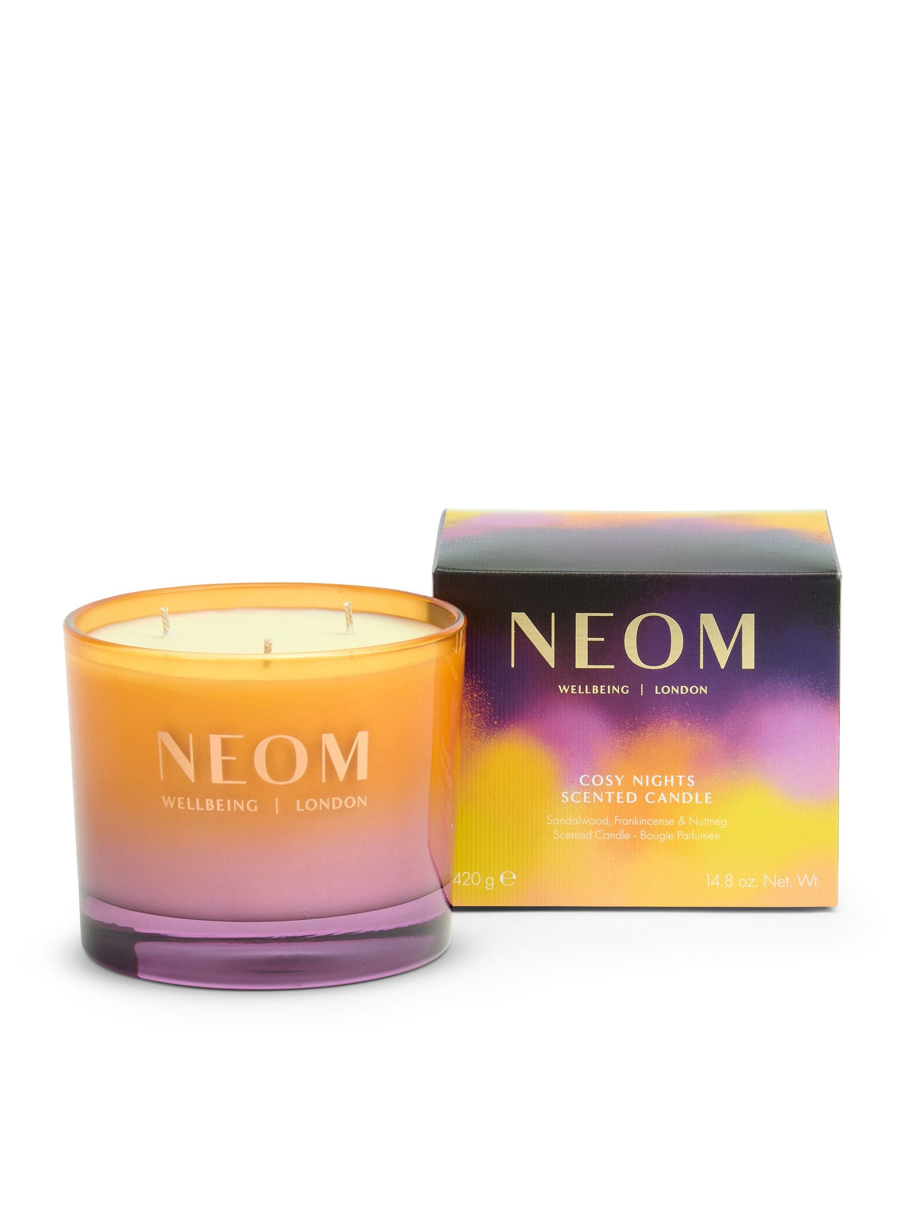 Neom Cosy Nights candle 420g, UK version