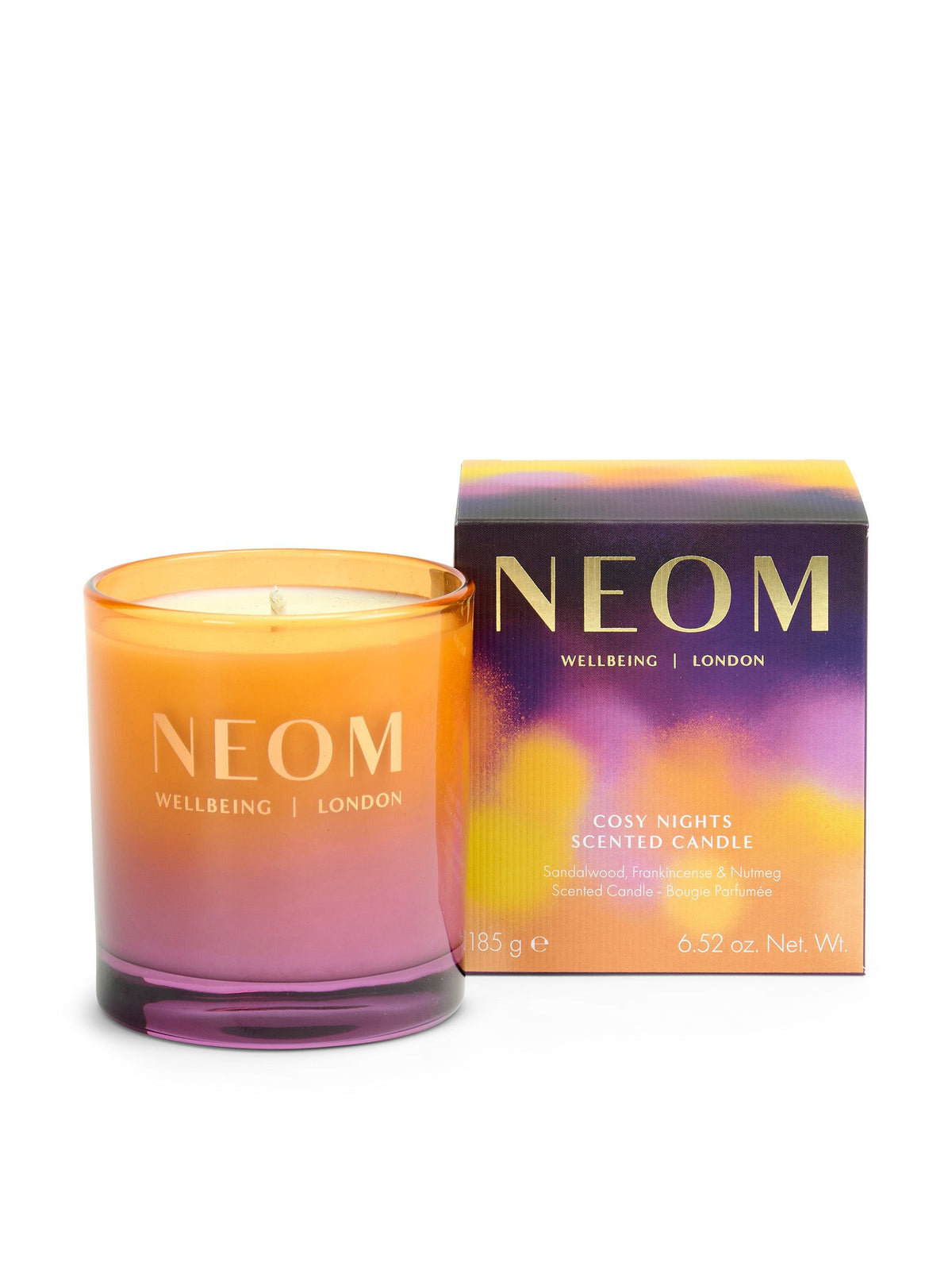 Neom Cosy Nights candle 185g - British product